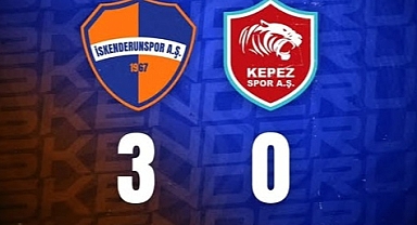 İskenderunspor 3-0 Kepezspor