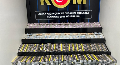 Kaçak 7 bin 335 paket sigara ele geçirildi
