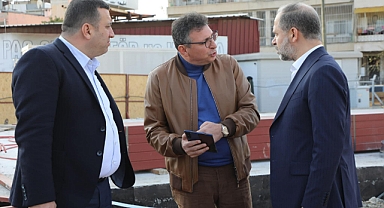PAC MEYDANINDAKİ ÇALIŞMAYI İNCELEDİLER