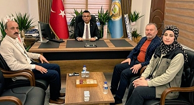 TUTAR VE BÜYÜKBAŞ, BÖLGE MÜDÜRÜ GÜNAY'I ZİYARET ETTİ