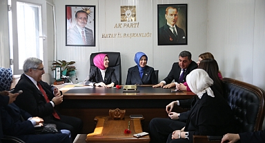 AK Parti Genel Merkez Kadın Kolları Başkanı Ercan, Hatay'da
