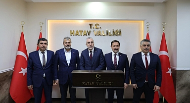 Bakan Vedat Işıkhan’dan Hatay Valiliği’ne ziyaret