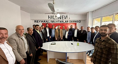 BAŞKAN SALMAN YUMUŞAK MUHTARLARA KONUK OLDU