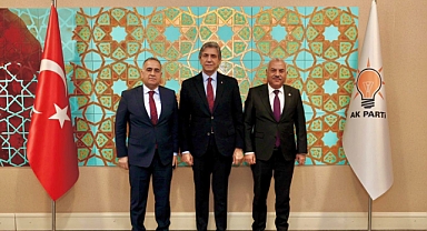 Başkan Sarı'dan AK Parti Genel Merkezi'ne Ziyaret
