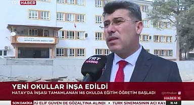 EĞİTİM HATAY’A NEFES OLUYOR