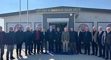 HESOB Başkanı Yılmaz, İl Emniyet Müdürü Gökçe'yi Ağırladı
