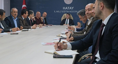 İLÇE MÜDÜRLERİ DEĞERLENDİRME TOPLANTISI GERÇEKLEŞTİRİLDİ