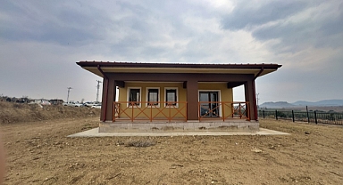 KÖY EVLERİ TESLİM EDİLİYOR