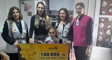 LÖSEV, Hatay’da ihtiyaç sahibi ailelerin yüzünü güldürdü