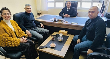 MÜDÜR TECİMEN OKULU ZİYARET ETTİ