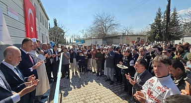 OVAKENT’TE CAMİ İBADETE AÇILDI
