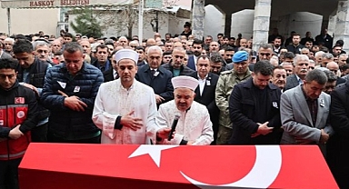 Şehit polis memuru Mesut Acar, son yolculuğuna uğurlandı