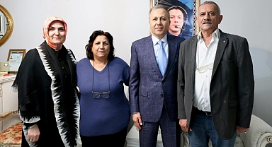 YERLİKAYA ŞEHİT AİLESİYLE ORUÇ AÇTI