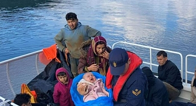 80 düzensiz göçmen kurtarıldı