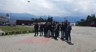 HATAY’DA ORMANLAR İHA’LARLA İZLENECEK