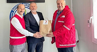 HATAY KIZILAY’DAN BAŞKAN TUTAR’A ZİYARETİ