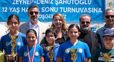 TENİS TURNUVASINDA ÖDÜLLER SAHİPLERİNİ BULDU
