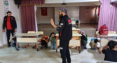 6 BİN KİŞİYE AFET EĞİTİMİ VERİLDİ