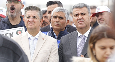 AMAÇ'TAN EMEKÇİLERE DESTEK ZİYARETİ