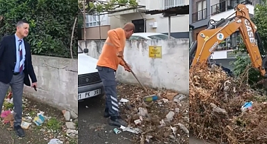 BAŞKAN AMAÇ’TAN ÇEVRE UYARISI