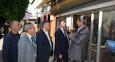 BAŞKAN AMAÇ’TAN ESNAF ZİYARETİ