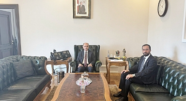BAŞKAN YALÇIN AKTAŞ’I ZİYARET ETTİ
