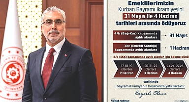 Emeklilere Kurban Bayramı İkramiyesi Müjdesi