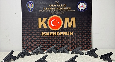 Erzin Girişinde Ruhsatsız Silah Operasyonu