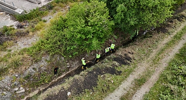 HBB DÖRTYOL'DA SULAMA KANALLARINI TEMİZLİYOR