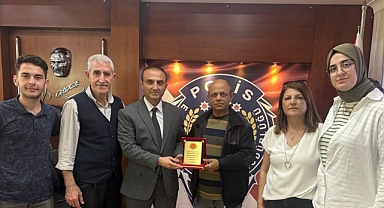 İskenderun İşitme Engelliler Derneğinden, İlçe Emniyet Müdürü Güneş'e ziyaret