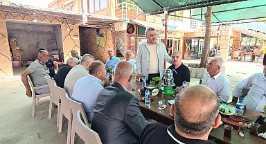 KAŞIKÇI OVA MUHTARLARIYLA BULUŞTU