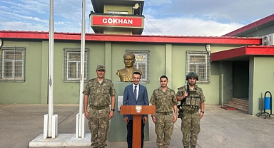 Kaymakam Akpay'dan Gökhan Hudut Karakolu'na Moral Ziyareti