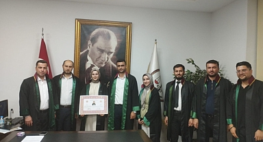 Kübra Tükenmiş Avukatlık Mesleğine İlk Adımını Attı