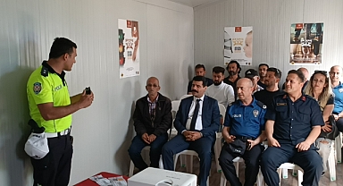 Motorsiklet sürücülerine ‘Bir kural 1 ömür’ eğitimi verildi