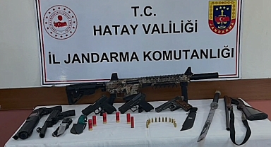 Sosyal Medyada Silah Paylaşanlara Eş Zamanlı Operasyon