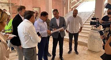 Vali Masatlı, Tarihi Valilik Binası’nda İncelemelerde Bulundu