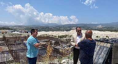 Akdaş’tan Emniyet Müdürlüğü İnşaatına Yakın Takip