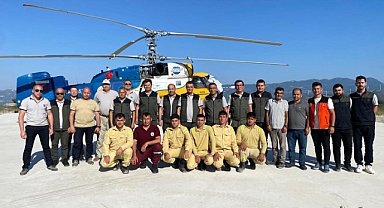 Akduman’dan Yangınla Mücadele Ekiplerine Moral Ziyareti