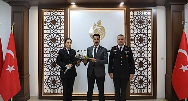 Altınözü Jandarma’dan Kaymakam Sert’e Ziyaret