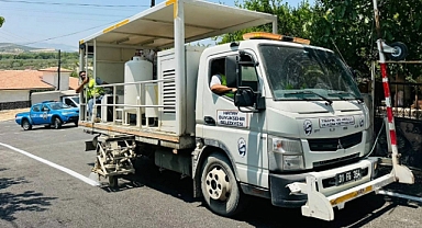 ALTINÖZÜ’NDE YOL GÜVENLİĞİ ÇALIŞMALARI SÜRÜYOR