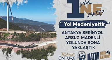 AMANOSLAR’IN ZİRVESİNDE ÇALIŞMALAR HIZLA İLERLİYOR