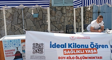 Arsuz’da Sağlıklı Yaşam İçin Bilgilendirme Standı Kuruldu