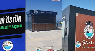 BAŞKAN ÇALIŞIYOR, ARSUZ GÜZELLEŞİYOR