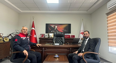 BAŞKAN YALÇIN ZİYARETLERDE BULUNDU