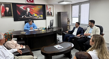 Boyacıoğlu’ndan PTT Başmüdürüne Ziyaret