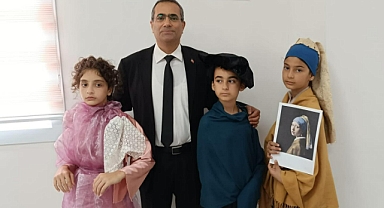EKİNCİ ATATÜRK ORTAOKULU’NDA “CANLANDIRMA SERGİSİ” AÇILDI