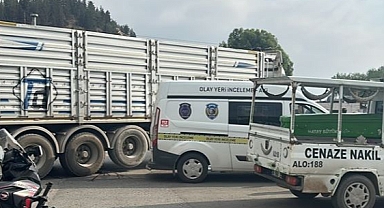 Hatay'da kamyonun çarptığı yaya hayatını kaybetti