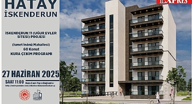 Hatay'da Kura Heyecanı! 27 Haziran'da Üç Projede Toplam 256 Konut İçin Kura Çekimi Yapılacak!