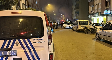 Hatay'da motosiklet tamircisinde çıkan yangın söndürüldü