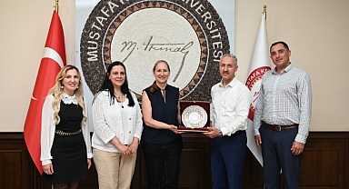 Hatay MKÜ, Columbia Üniversitesi Heyetini Ağırladı